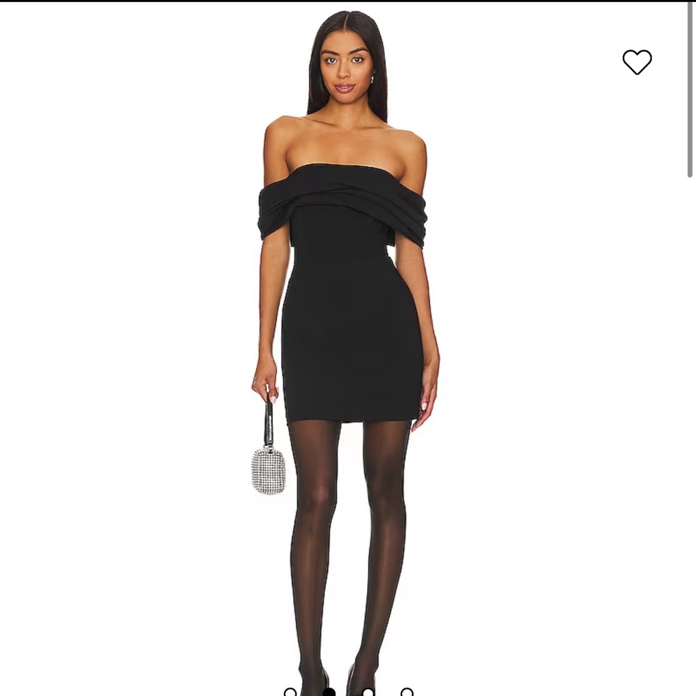 AMANDA UPRICHARD X REVOLVE JANIA DRESS IN BLACK XS NWOT